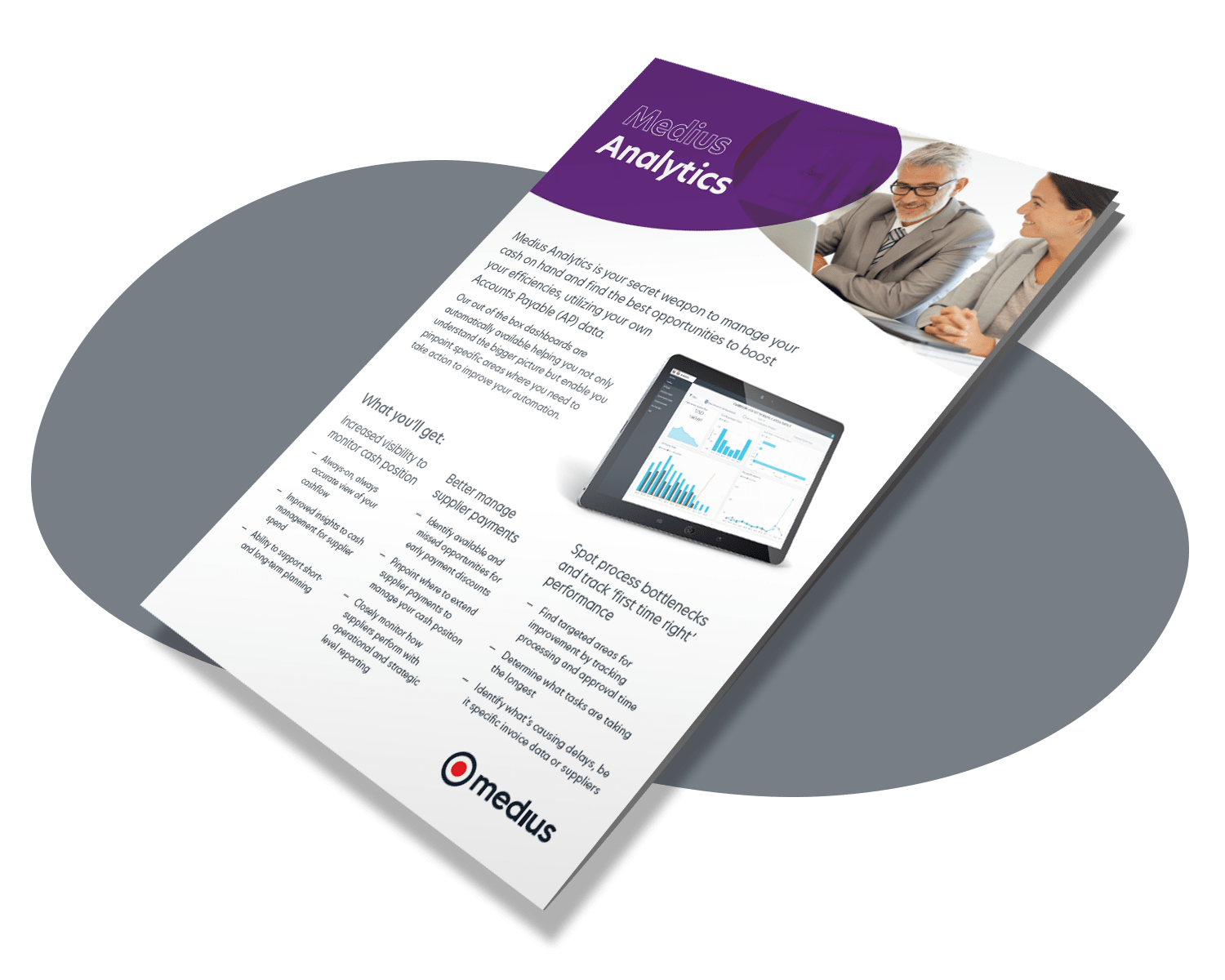 Medius Analytics product sheet Image