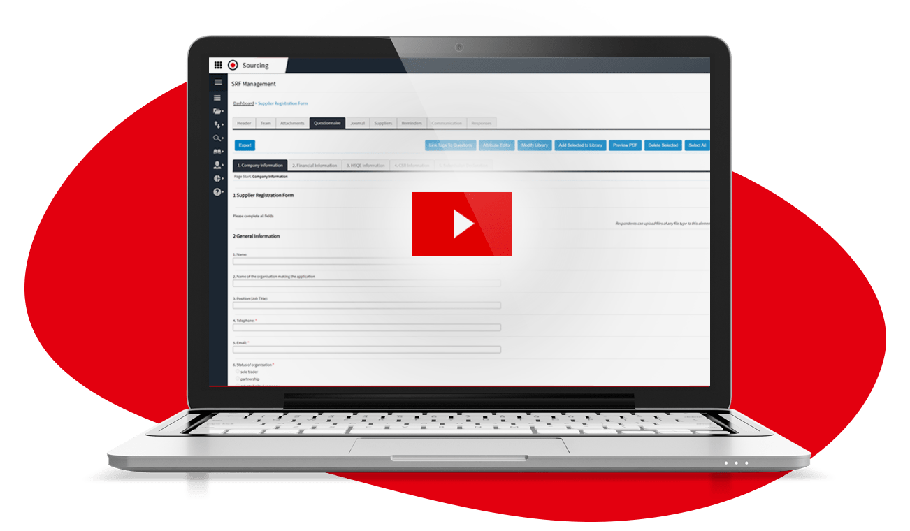 Medius Supplier Information Management (SIM) Product Tour Image