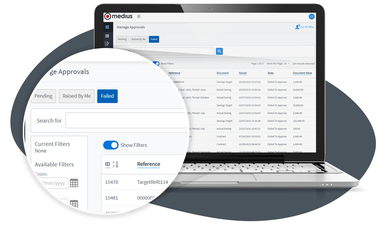 Medius Contract Management Image