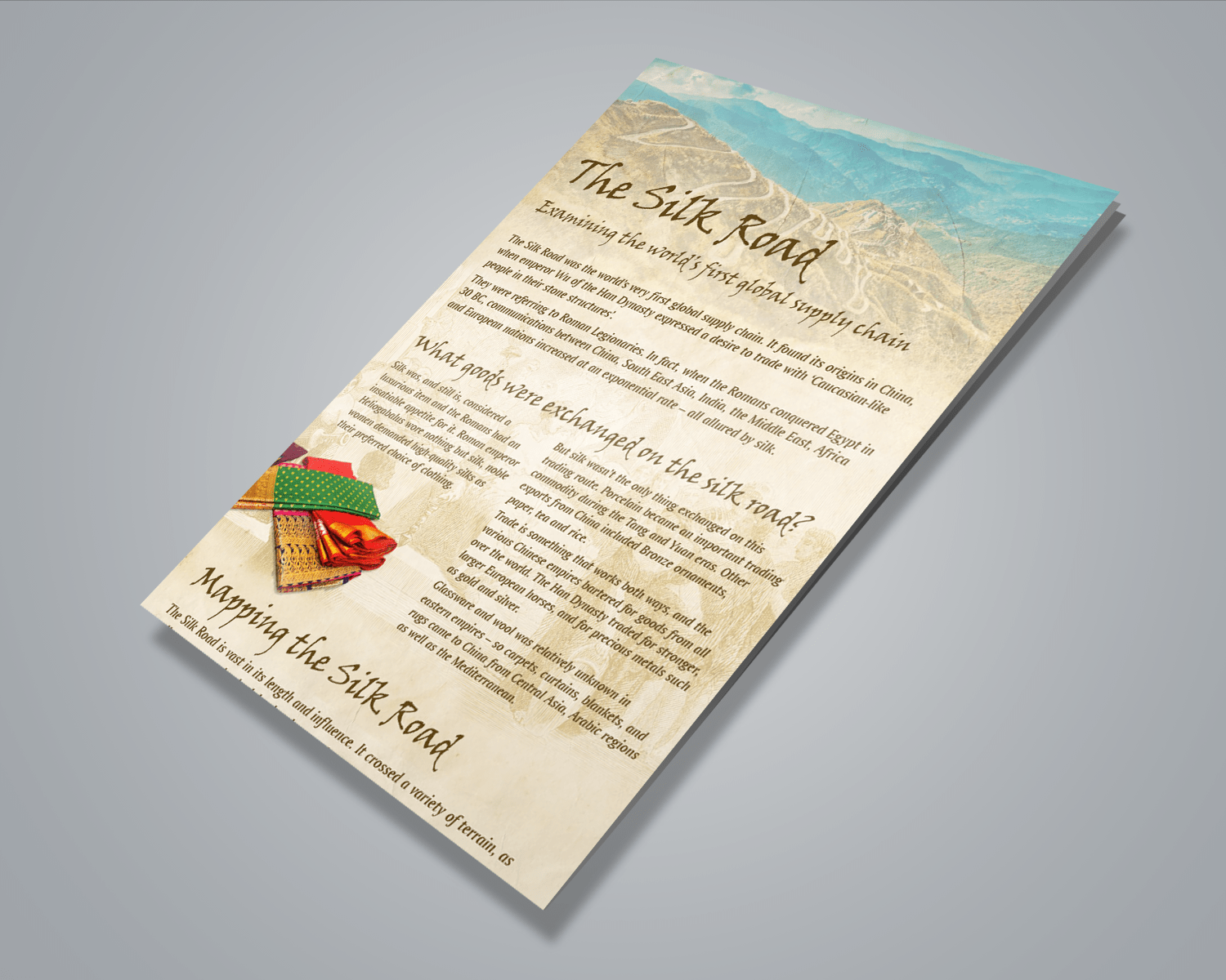 Silk Road infographic Image