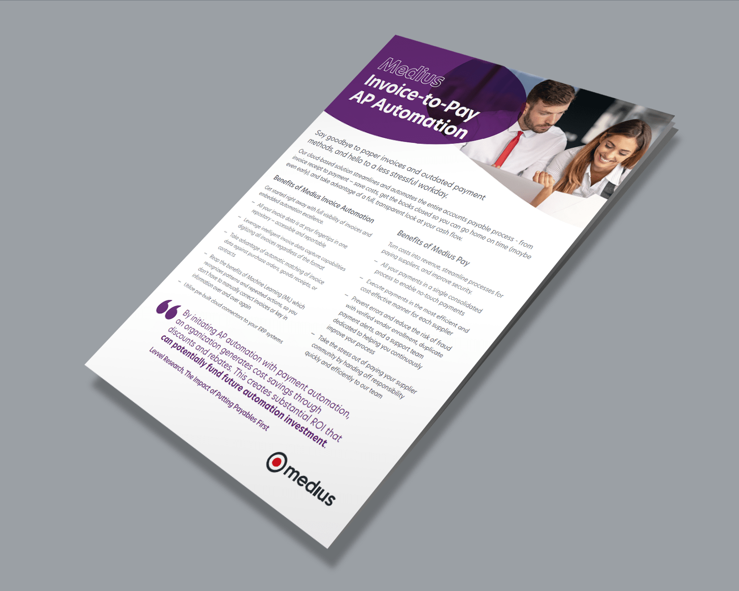 Medius Invoice-to-Pay AP Automation Image