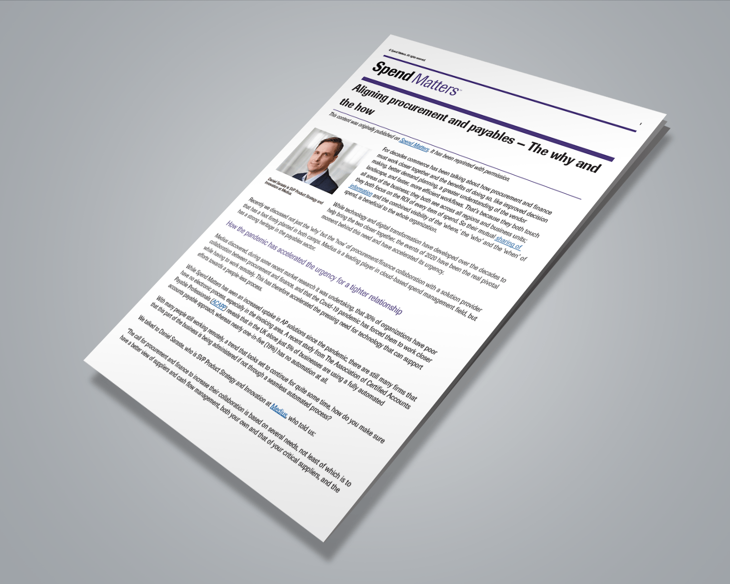 Aligning procurement and payables – The why and the how Image