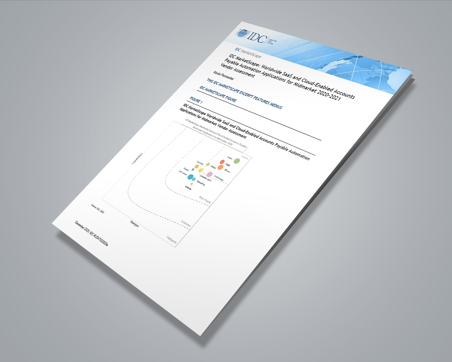 IDC MarketScape for Accounts Payable Automation Listing Image