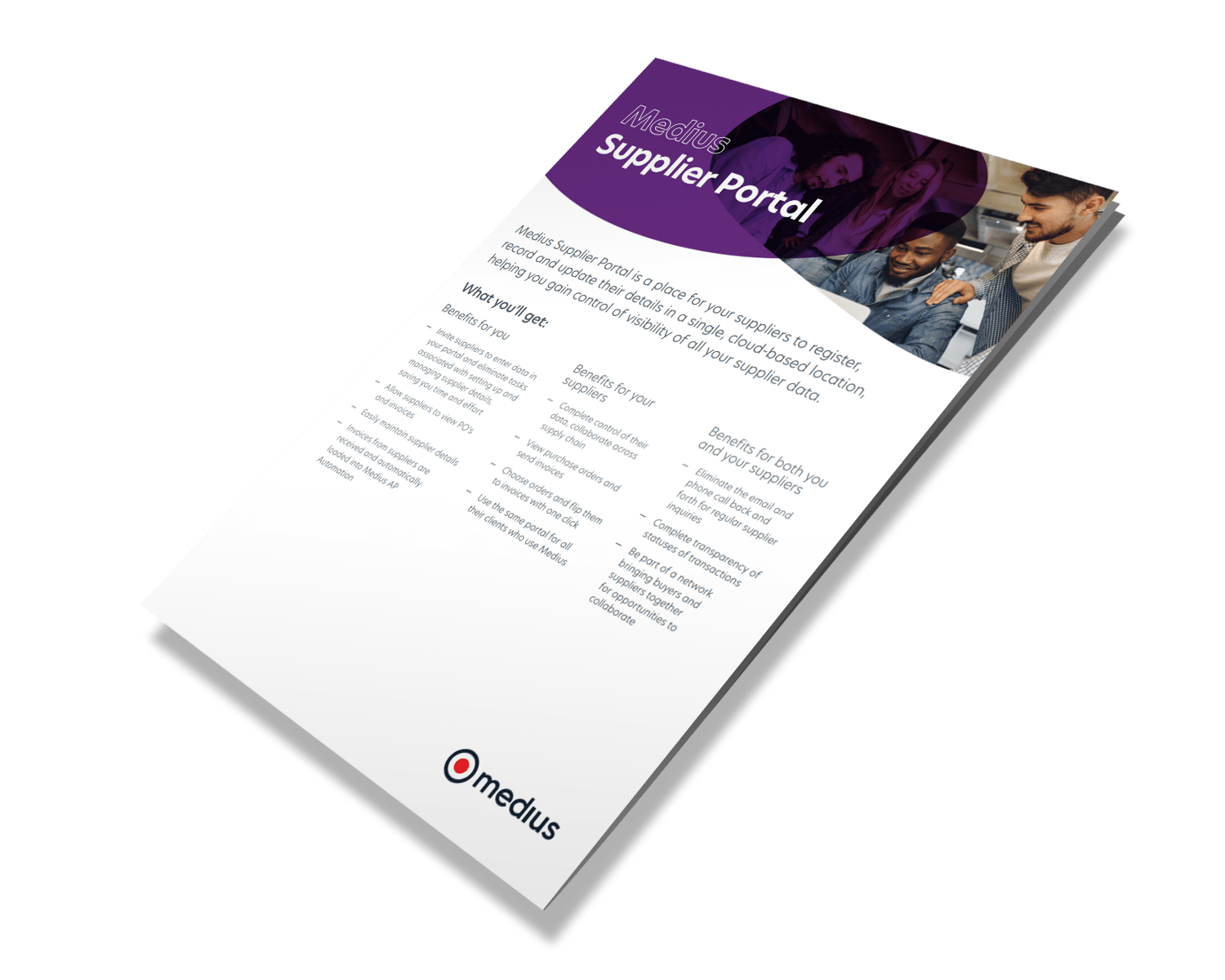 Medius Supplier Portal Image