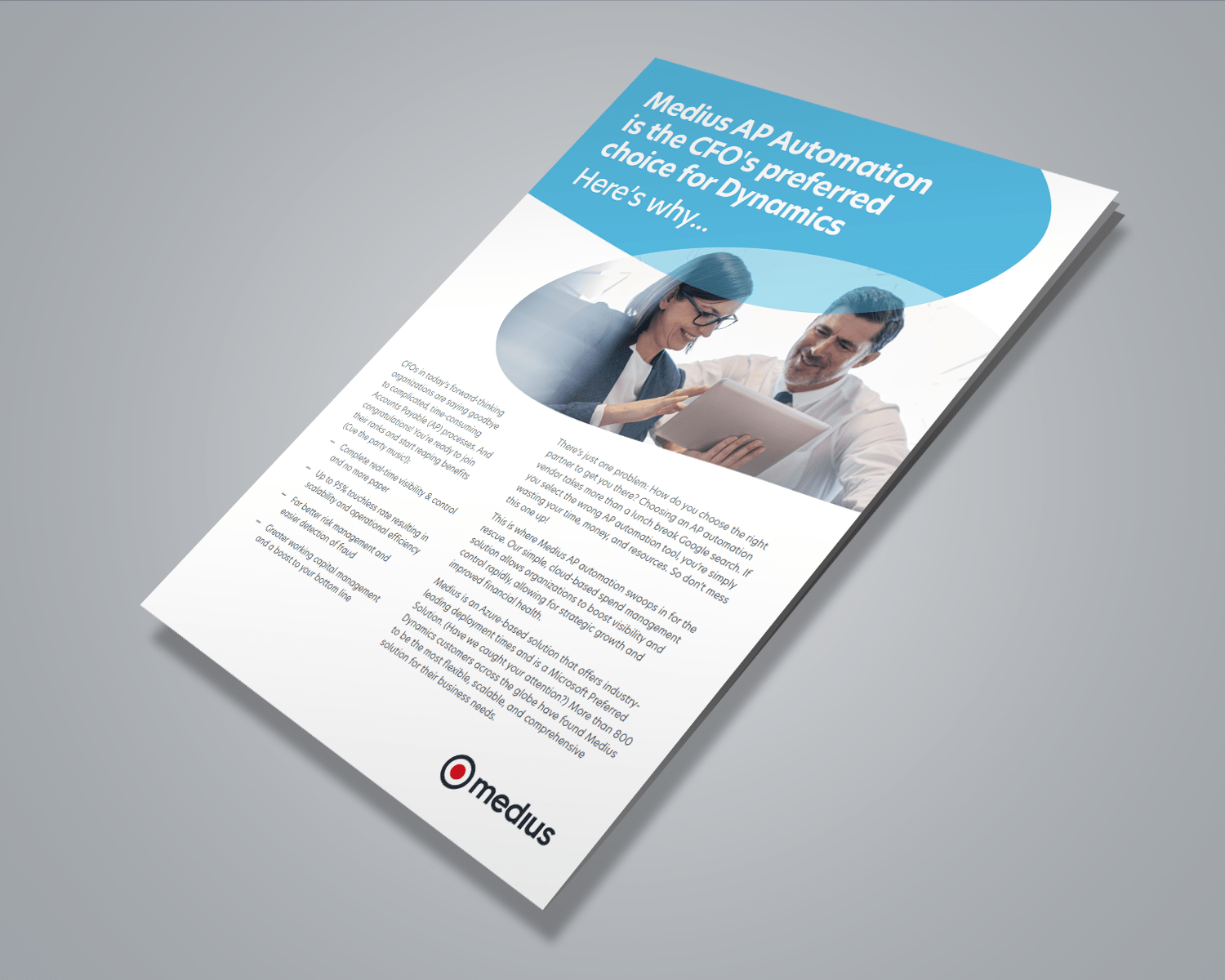 Medius is the CFO's preferred AP automation choice for Dynamics: Here's why... Image