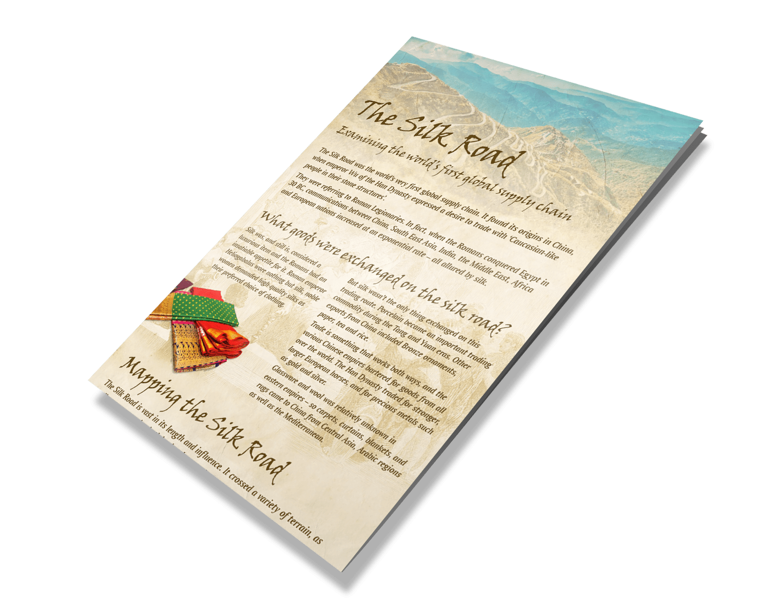 Silk Road infographic Image