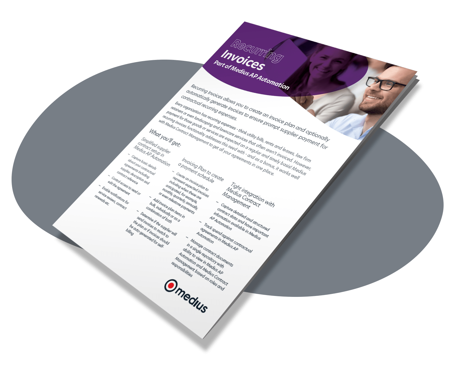 AP Automation - Recurring invoices feature sheet Image