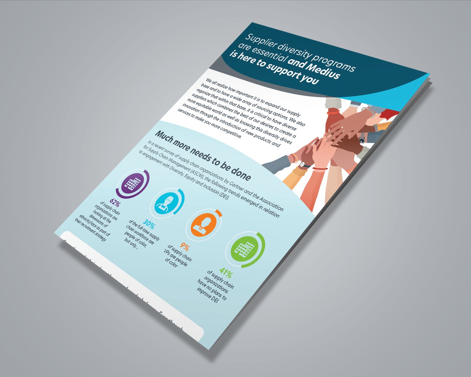 Supplier diversity infographic Image