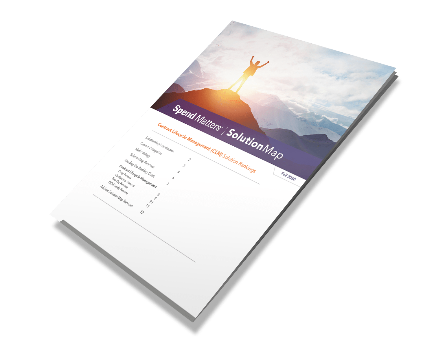 Spend Matters Contract Management SolutionMap 2020  Image