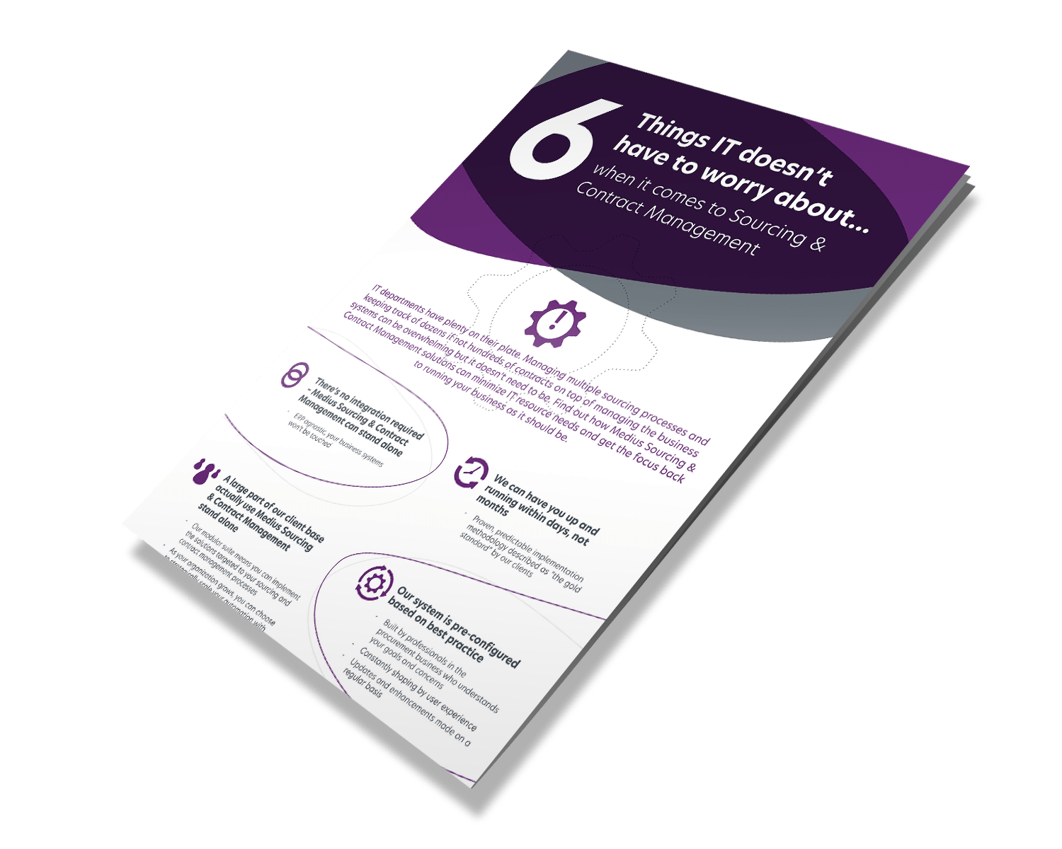 6 Things IT doesn't need to worry about with Sourcing & Contract Management Image