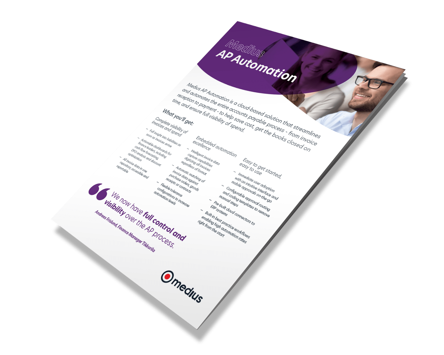 AP Automation Product Sheet Image