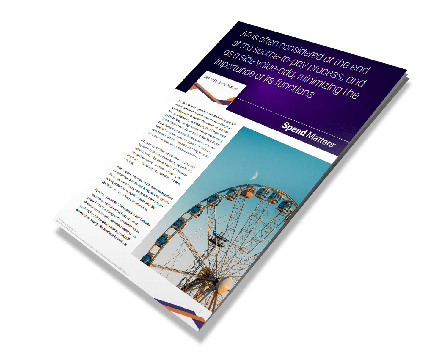 Spend Matters: Set your business up for S2P success by focusing on the end state Image